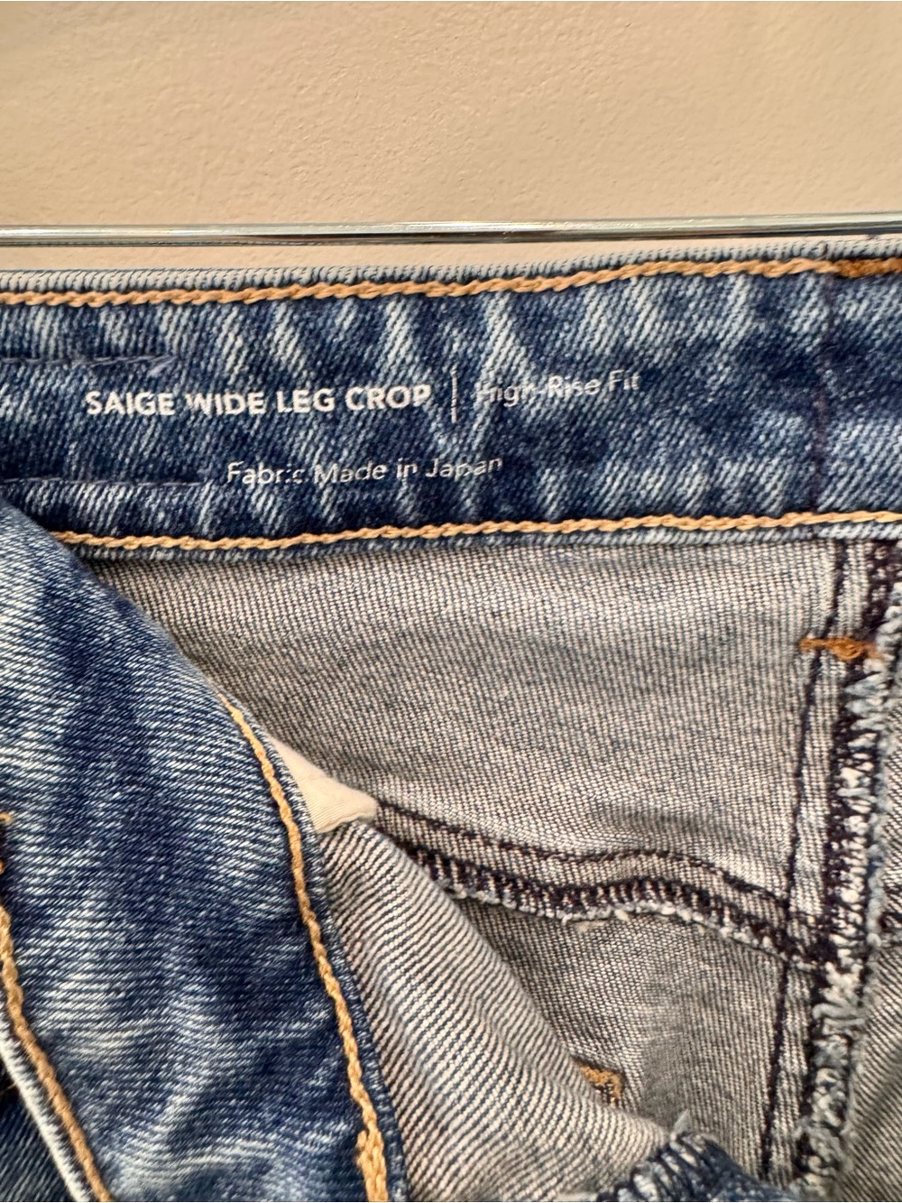 Women’s AG Saige Wide Leg Crop, High Rise - Size 28 - Picture 3 of 7